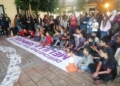 WhatsApp Image 2022 11 25 at 19.54.20 Melilla Feminista recuerda a las víctimas de la violencia machista al grito de "No son muertes, son asesinatos"