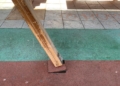 WhatsApp Image 2022 11 29 at 17.23.24 1 La Plaza de las Conchas repleta de suciedad, destrozos y grafitis