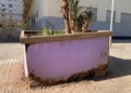 WhatsApp Image 2022 11 29 at 17.23.25 1 La Plaza de las Conchas repleta de suciedad, destrozos y grafitis