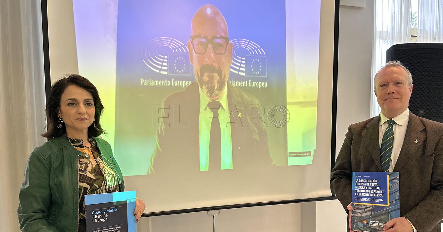 almansouri echeverría y cañas recorte El Observatorio de Ceuta y Melilla demanda una mayor implicación de la Unión Europea en ambas ciudades