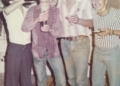 bebiendo Un camarero en el servicio militar en el año 1976