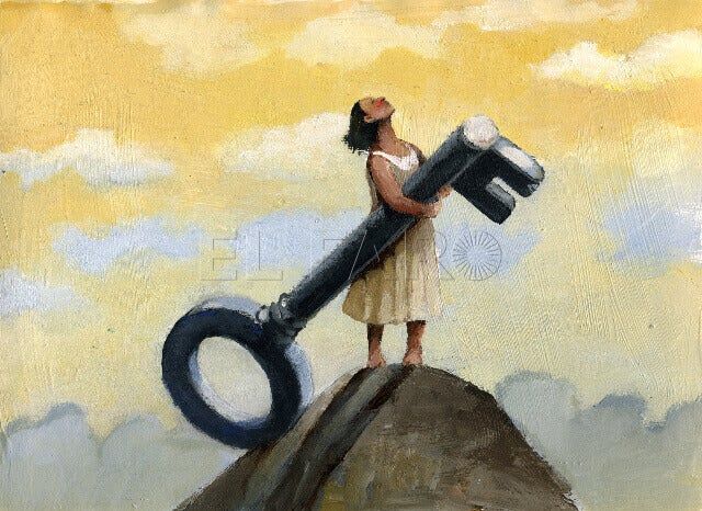 chica con llave La libertad como noción existencial