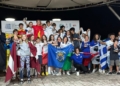 entrega trofeos La melillense Azul Sánchez, campeona del Mundo junior Techno 293