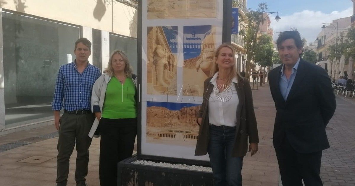 La calle O'Donnell acoge una exposición fotográfica por el centenario del descubrimiento de Tutankamón