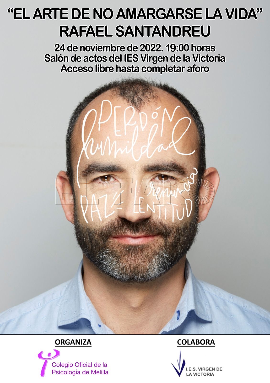 kk El psicólogo Rafael Santandreu impartirá en Melilla la ponencia 'El arte de no amargarse la vida'