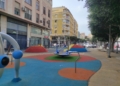 parque ind inf Mohatar y Selam inauguran el cerramiento del Parque Infantil del Industrial