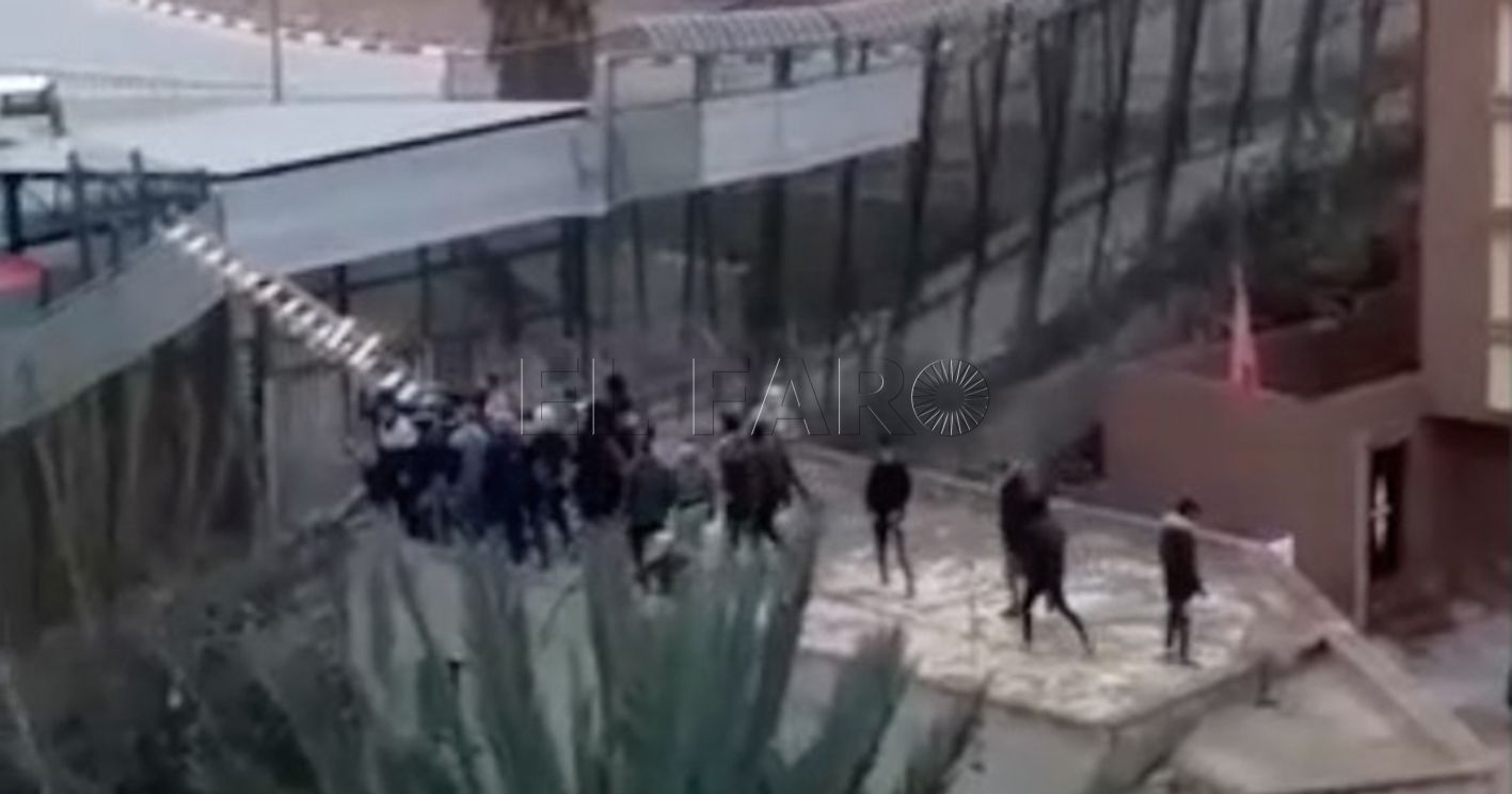 salto valla melilla recorte Los diputados que viajan a Melilla podrán ver imágenes del salto a la valla del 24J