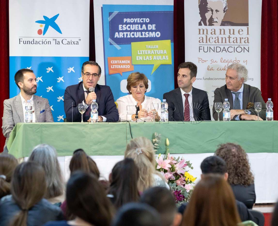 x 02 Arranca la VII edición de los talleres ‘Literatura en las aulas: Escuela de articulismo’