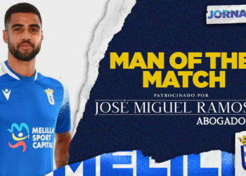 22D 1 Fran Núñez nominado como ‘Man of the Match’ en el triunfo ante la UD Montijo