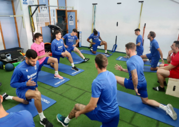Últimos entrenamientos del 2022 para la plantilla unionista