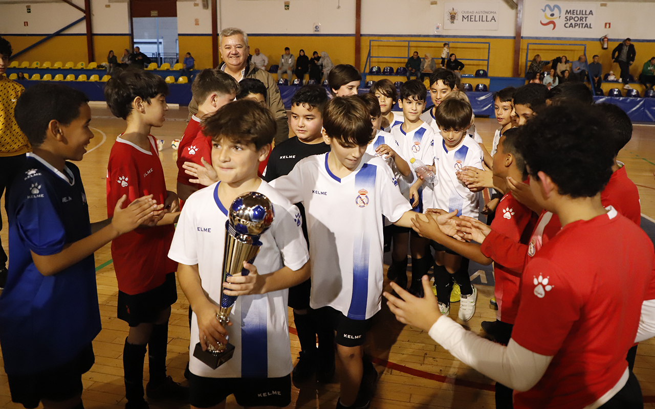 Las Copas alevines, para el Milenium FS y la Peña R. Madrid ‘B’