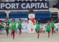 25D 4 La gimnasia rítmica brilla y sorprende en el festival de Navidad