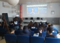 3 Treinta y cuatro alumnos del IES Rusadir participan en una sesión plenaria de Euroscola