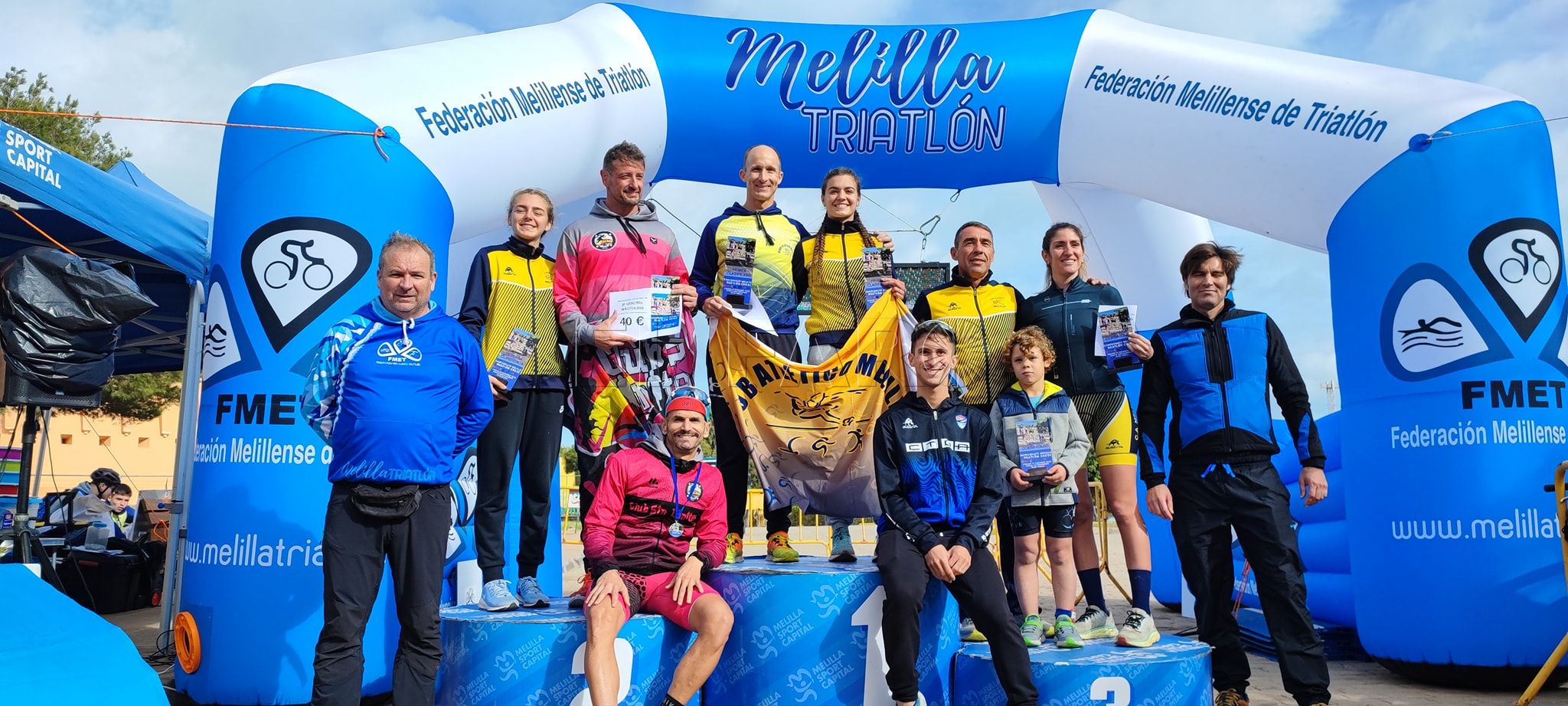 318135959 6023898957655295 8518807102135900809 n Juan Barrios y Nerea Luna, ganadores del Autonómico de Duatlón Cross