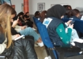 4 Treinta y cuatro alumnos del IES Rusadir participan en una sesión plenaria de Euroscola