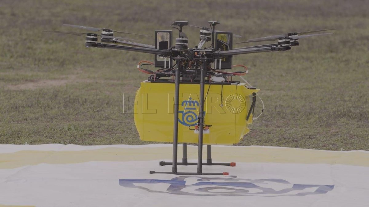7dff49e0 d92f 4956 909b 85fc4d2dc871 e1671102491207 Correos exhibe los drones desarrollados en el marco del proyecto Delorean