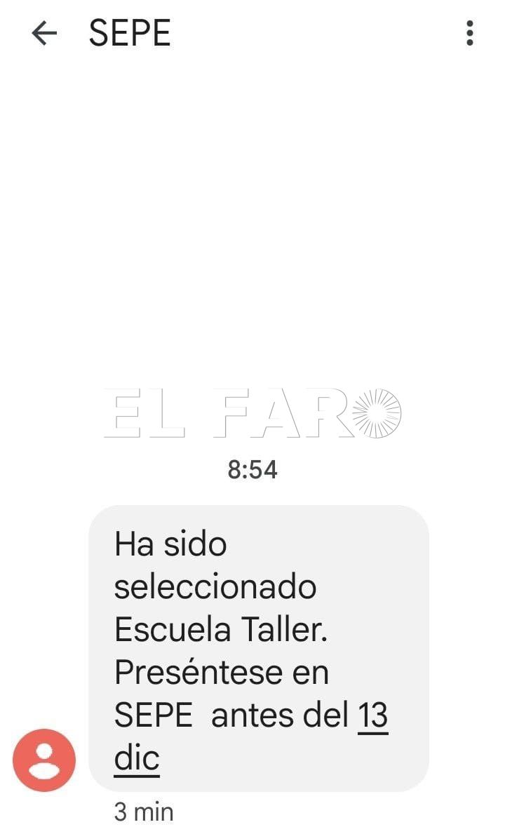 83ccda4d a1ad 4ab0 b15a 44a8d708d533 El SEPE envía mensajes a alumnos seleccionados para Escuelas Taller y Talleres de Empleo en Melilla