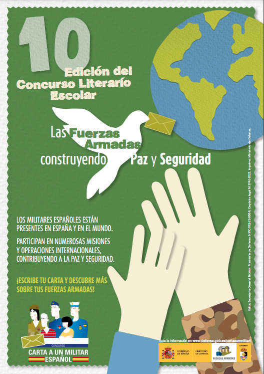 Captura de pantalla 2022 12 13 a las 13.10.15 Abierta la inscripción hasta el 22 de enero para el certamen literario escolar 'Carta a un Militar Español'