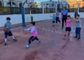 FkmxdvhXEAM54tZ La primera plantilla del Melilla Baloncesto visita a los equipos de cantera