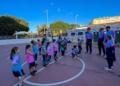 FkmxdviWIAAQF1j La primera plantilla del Melilla Baloncesto visita a los equipos de cantera