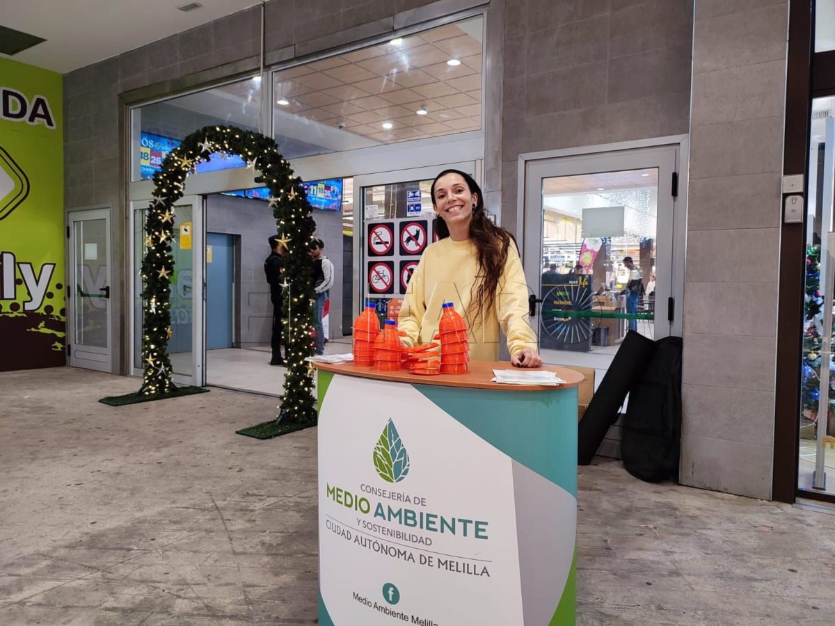 HHHH e1672223318619 Medio Ambiente continúa con su campaña de sensibilización sobre reciclaje de aceite doméstico en Melilla