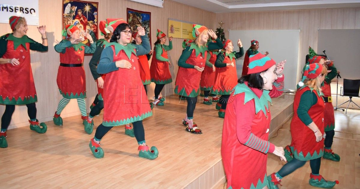 Imserso El Imserso llena la Residencia de Mayores de actividades navideñas durante todo el mes de diciembre