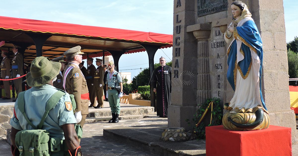 Conmemoración de la Inmaculada Concepción, patrona del Arma de Infantería