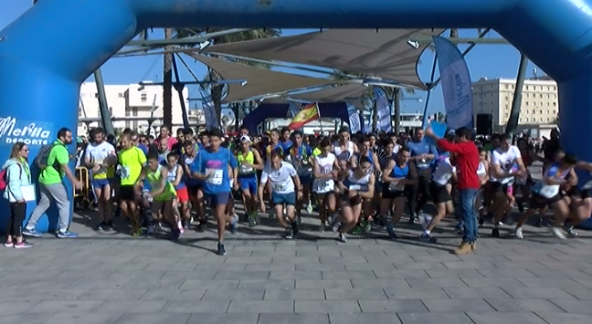 SALIDA CARRERA La festiva prueba de la San Silvestre de Melilla se celebrará el 31 de diciembre