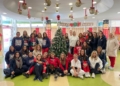 TRABAJADORAS DE LA EI JOSEFA CALLES ALCALDE La magia de la Navidad ha llegado a las escuelas infantiles de Melilla