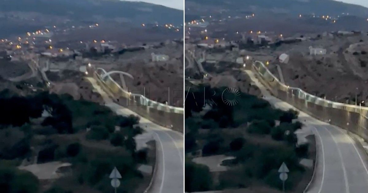 Un inmigrante entra en parapente a Melilla Un inmigrante salta la valla de Melilla en parapente