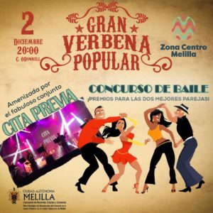 WhatsApp Image 2022 12 01 at 13.55.48 Zona Centro organiza La Gran Verbena Popular para este viernes noche