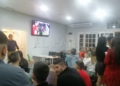 WhatsApp Image 2022 12 06 at 18.54.16 Los ánimos a España se mantuvieron en el bar Chache hasta el final del partido