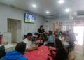 WhatsApp Image 2022 12 06 at 18.54.24 Los ánimos a España se mantuvieron en el bar Chache hasta el final del partido