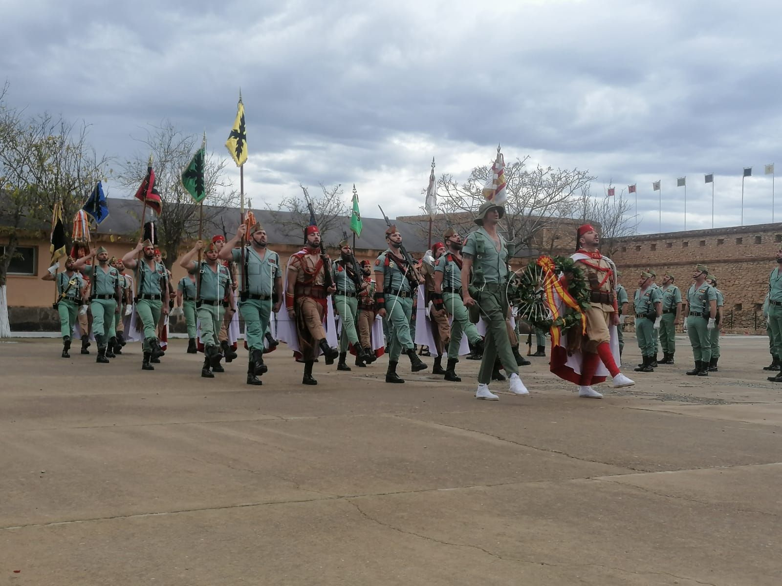 WhatsApp Image 2022 12 08 at 12.25.25 El tiempo respeta la celebración de la Inmaculada Concepción, patrona del Arma de Infantería