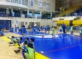 WhatsApp Image 2022 12 15 at 16.01.58 Sarapín hace disfrutar a los jóvenes futbolistas de la Fundación de la RFMF