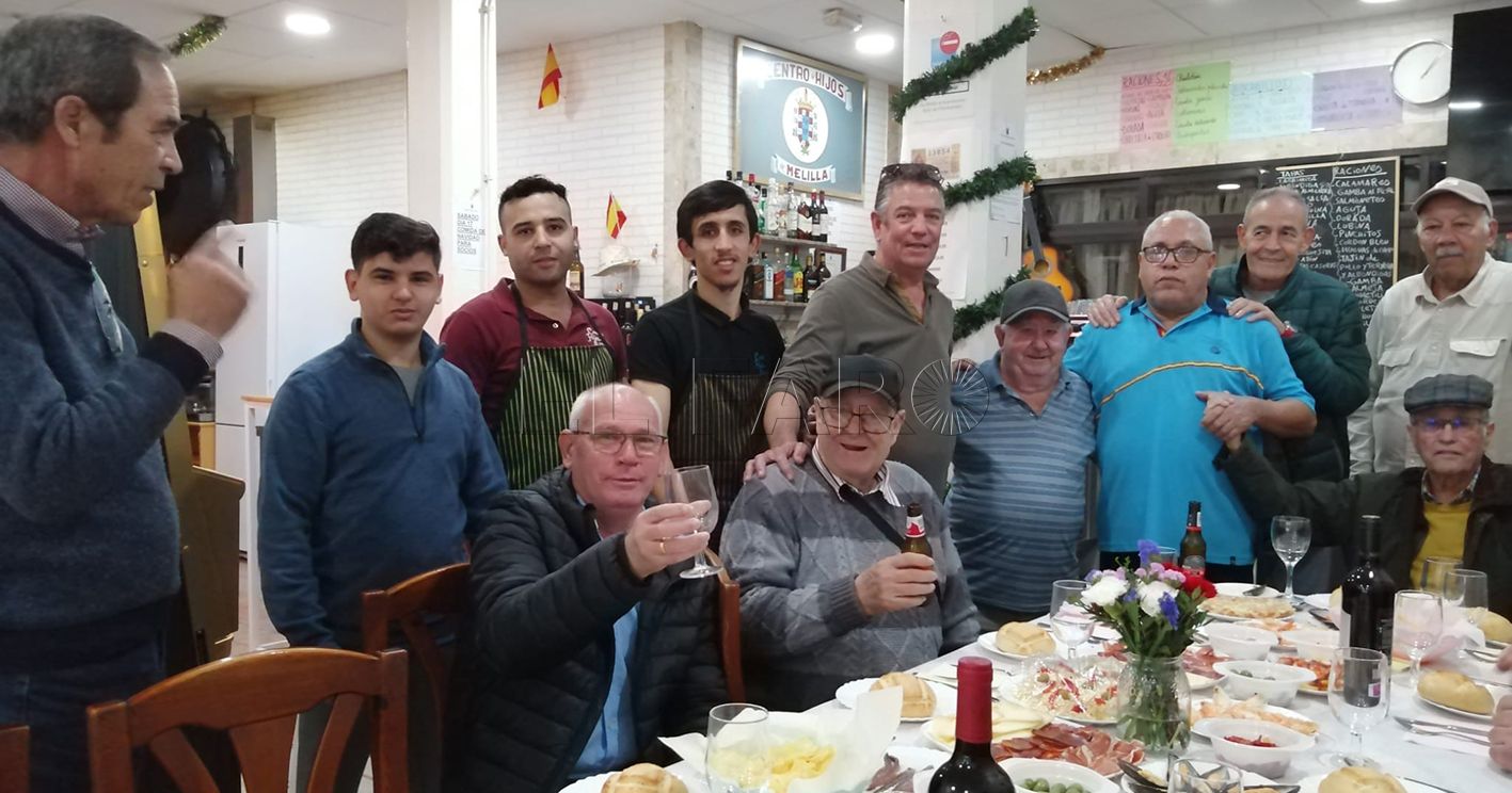 Comida de Navidad en el Centro Hijos de Melilla