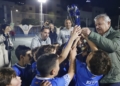 campeon segunda division trofeo ud melilla CD La Espiguera y UD Melilla, campeones de Copa en Tercera y Segunda Benjamín de fútbol-8