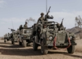 ejercicios uk marruecos Tropas británicas realizan ejercicios junto al ejército marroquí en el Sáhara