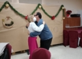 f4d46601 72d9 4358 9ae4 73b92d7f3cd6 Francisca Maeso asiste a la comida de Navidad del Centro de día San Francisco de Melilla