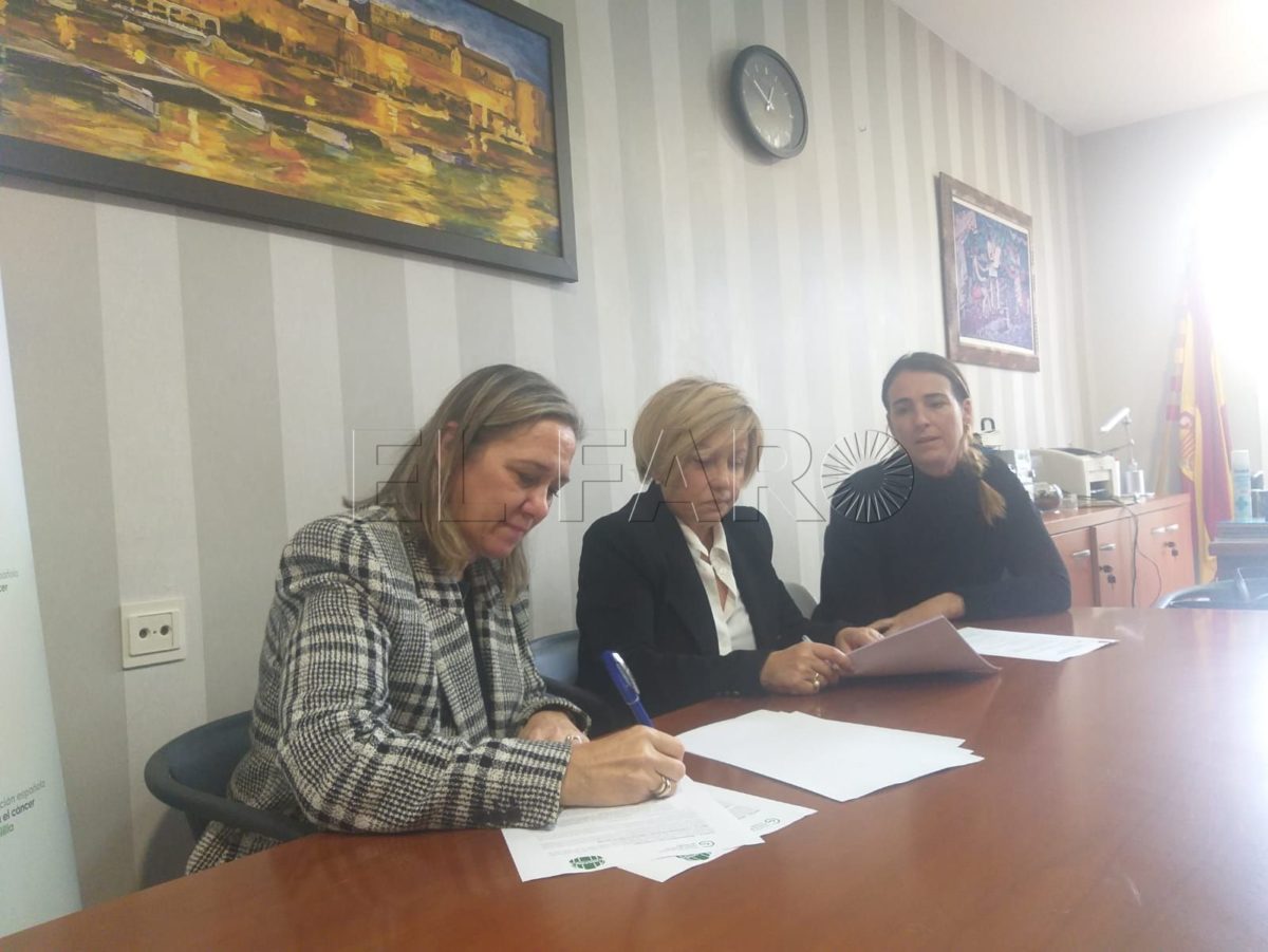 ñ e1670849855920 AECC Melilla firma un convenio con el IES Juan Antonio Fernández para fomentar los hábitos de vida saludable