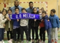 11 La Unión Deportiva Melilla desata la locura en el CEIP Juan Caro