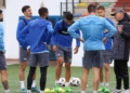 2 5 Vuelta al trabajo de la UD Melilla tras el día de descanso