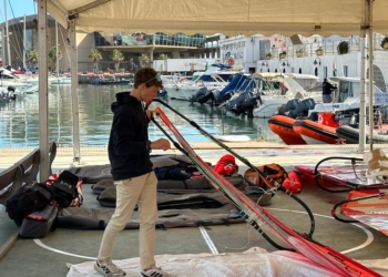 23D 1 Las clases Techno 293 e Iqfoil comienzan hoy, en Melilla, el Campeonato de España