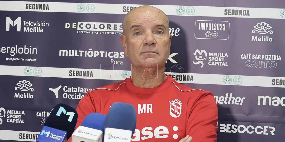 330 Miguel Rivera, entrenador de la UD Melilla: “La del domingo es una prueba de máxima exigencia para nosotros”