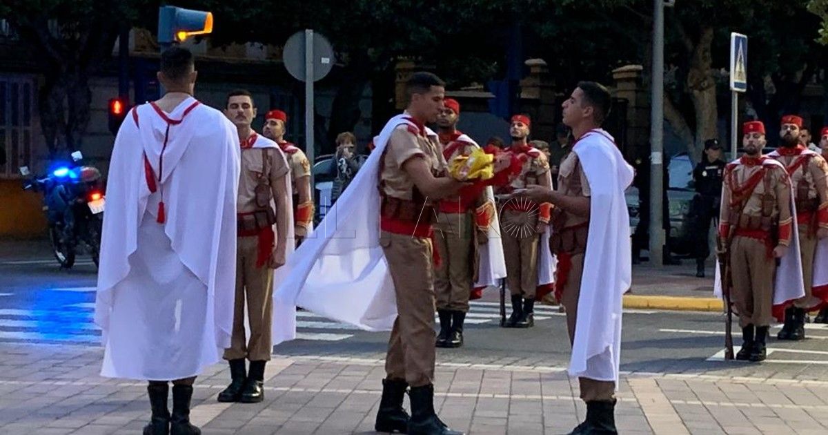 El Batallón de Cuartel General de la Comgemel realizará el solemne acto de arriado de Bandera