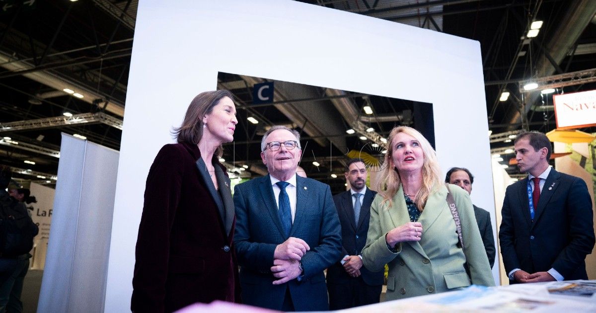Eduardo de Castro en una imagen reciente en Fitur La ministra Reyes Maroto califica de "hito" la prueba piloto de las aduanas de Melilla y Ceuta