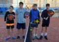 Final Alevín Masc Estreno del Circuito de Menores de Melilla de pádel