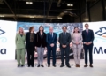 La ministra de Turismo Reyes Maroto visita el estand de Melilla en Fitur
