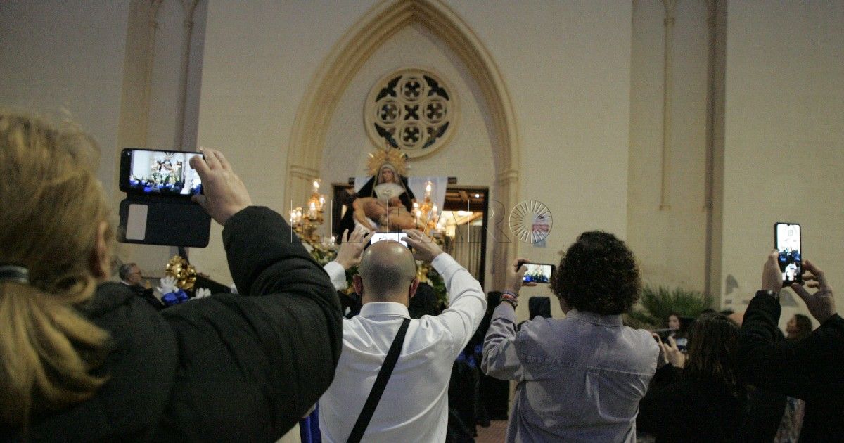 Procesión del Viernes Santo de 2022 Viernes Santo con tres cofradías en las calles de Melilla