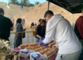WhatsApp Image 2023 01 04 at 19.18.30 La chocolatada popular reparte 4.000 raciones de roscón entre los melillenses